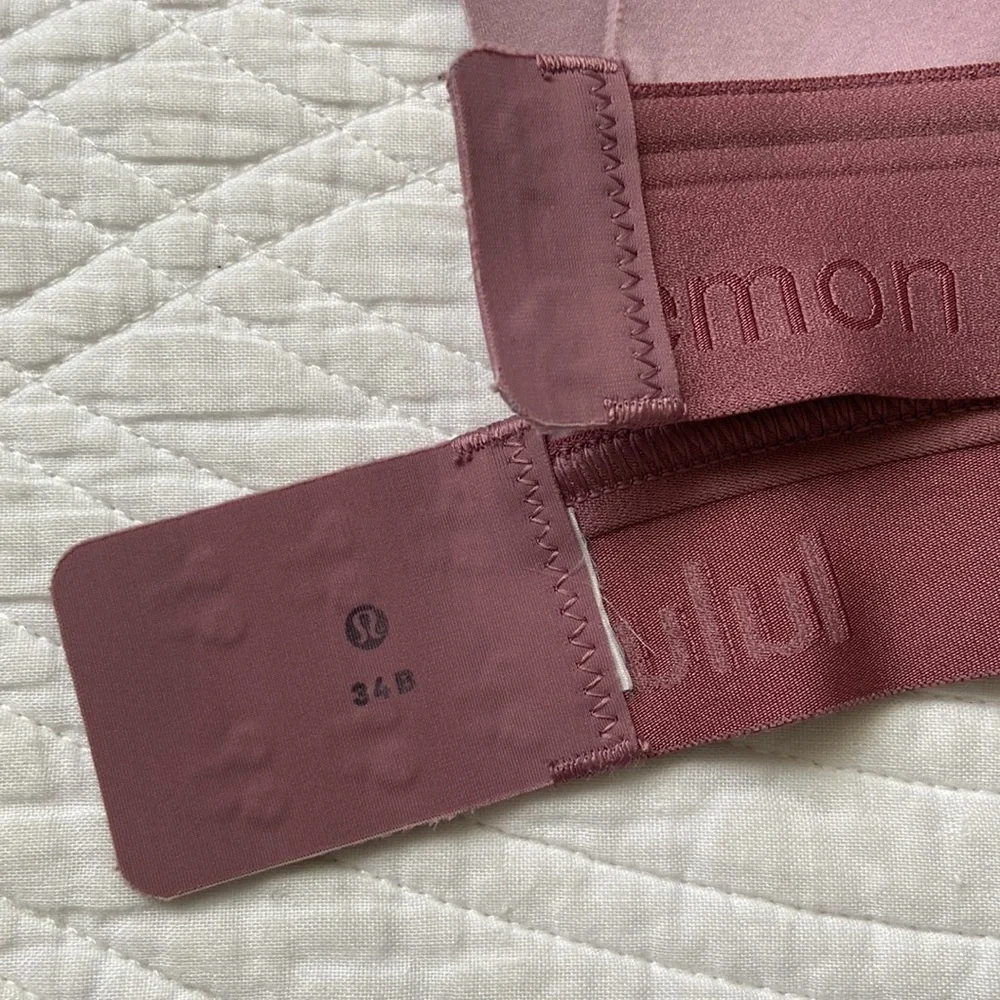 Lululemon Fine Form Bra Rose Blush 34B - Picture 6 of 15